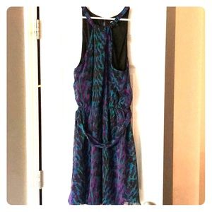 Animal-like print summer dress